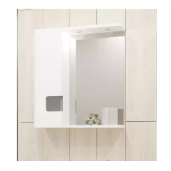 ГОРЕН ОГЛЕДАЛЕН ШКАФ НОРА 60 С ОСВЕТЛЕНИЕ_0