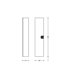 КОЛОНА НОРА PVC ОКАЧЕНА 959892-1_1