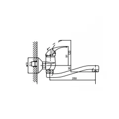 КУХНЕНСКИ СМЕСИТЕЛ ОЛИВИЯ INTERCERAMIC_1 КУХНЕНСКИ СМЕСИТЕЛ ОЛИВИЯ INTERCERAMIC_1