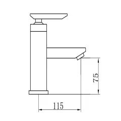 СМЕСИТЕЛ ЗА УМИВАЛНИК ВЕНУС ICF 1118064_1 СМЕСИТЕЛ ЗА УМИВАЛНИК ВЕНУС ICF 1118064_1