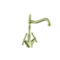 СМЕСИТЕЛ ЗА КУХНЯ СТОЯЩ АНТИЧЕН СТАРО ЗЛАТО САЙЛОР 7008853G_0