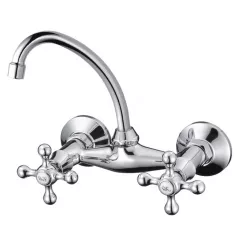 СТЕНЕН СМЕСИТЕЛ ЗА КУХНЯ РЕТРО 5001851 7119, ХРОМ_0