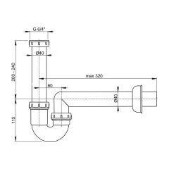 СИФОН - ALCAPLAST, A80-DN40_1
