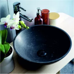 УМИВАЛНИК ОТ ЕСТЕСТВЕН КАМЪК,  40*12 4011BL INTER CERAMIC_1