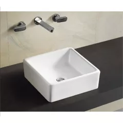 ПОРЦЕЛАНОВ УМИВАЛНИК D857 INTER CERAMIC, 37*37см._1