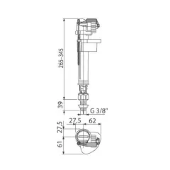 ПЪЛНЕЩ МЕХАНИЗЪМ - ALCAPLAST, A18_1