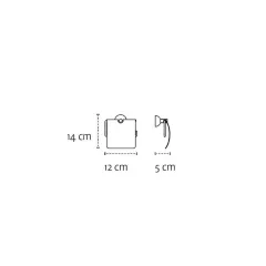 ДЪРЖАЧ ЗА ТОАЛЕТНА ХАРТИЯ - 5403 KAPITAN_1