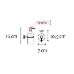 ДОЗАТОР ЗА ТЕЧЕН САПУН KAPITAN - 2801_1
