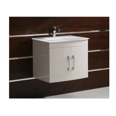 ДОЛЕН ШКАФ ЗА БАНЯ ICP 6092W С МИВКА_0