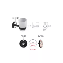 ЧАША ЗА ЧЕТКИ ЗА ЗЪБИ, KAPITAN OPTIMO - 6501_1