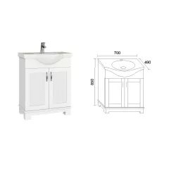 ДОЛЕН ШКАФ ВИКТОРИЯ 70_1