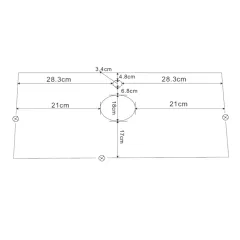 ПЛОТ ЗА БАНЯ PIETRA ICP 5020-60B_2