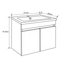 ДОЛЕН ШКАФ ЗА БАНЯ ICP 5082_1