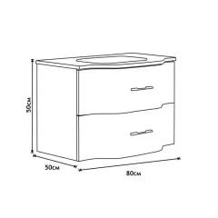 ДОЛЕН ШКАФ ЗА БАНЯ ICP 8080W_2