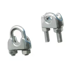 СКОБА ЗА КАБЕЛ 5ММ НЕРЪЖДАЕМА СТОМАНА ЖАБКА 2 БРОЯ_0