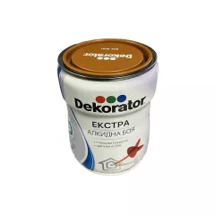 ББА ЕКСТРА АЛКИДНА БОЯ, RAL 8001 - ОХРА ДЕКОРАТОР. 0.650МЛ._0