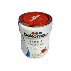 ЕКСТРА АЛКИДНА БОЯ - RAL 3020, ТРАФИК ЧЕРВЕНО  0.650МЛ., ДЕКОРАТОР_0