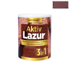 ЛАК AKTIV LAZUR 3В1 ЗА ДЪРВО 750МЛ ТРОПИЧЕСКИ МАХАГОН_0