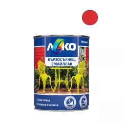 ЛЕКО БЪРЗОСЪХНЕЩ ЕМАЙЛЛАК RAL 3020  0,650МЛ ОРГАХИМ_0
