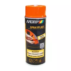 СПРЕЙ ОРАНЖЕВ ГЛАНЦ SPRAYPLAST MOTIP 400МЛ_0