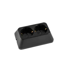 РАЗКЛОНИТЕЛ 2 ГНЕЗДА БЕЗ ШНУР 02434_0