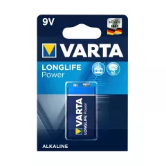 АЛКАЛНА БАТЕРИЯ 9V LONGLIFE POWER VARTA_0