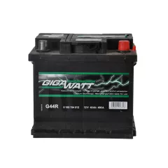 АКУМУЛАТОР  GIGAWATT 45Ah 400A_0