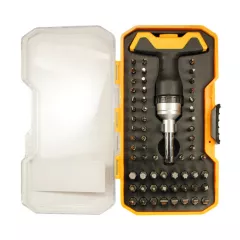 ОТВЕРТКА-ТРЕСЧОТКА Т 2В 1 С НАКРАЙНИЦИ КОМПЛЕКТ 61 БРОЯ GADGET 225206_1