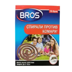 СПИРАЛИ ПРОТИВ КОМАРИ BROS 10 БРОЯ_0
