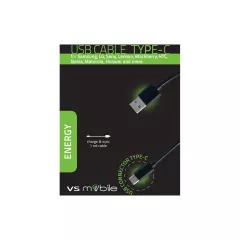 КАБЕЛ VS MOBILE-USB-A КЪМ USB-C, ДЪЛЖИНА 1М. /W1MMC/ 30144_1