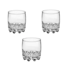 КОМПЛЕКТ ЧАШИ ЗА УИСКИ/ВОДКА 3 БРОЯ 290 МЛ PASABAHCE_0