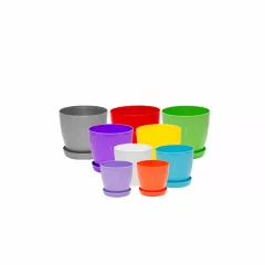 ГЛАДКА САКСИЯ LALA С ПОДЛОЖКА Ф17 3Л_1