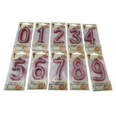 ДВУЦВЕТНА СВЕЩИЧКА ЦИФРА_1