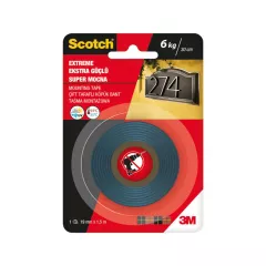 ДВОЙНОЗАЛЕПВАЩА ЛЕНТА ВЪНШНА 1,5М/19ММ - SCOTCH_0
