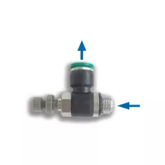 A216/8 ВРЪЗКА 1/4 Ф8 С РЕГУЛАТОР_0