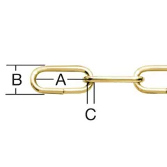 ВЕРИЖКА-ЧАСОВНИК МЕСИНГ 1,3ММ ОПЪН 14КГ НАТИСК 4КГ 100031_0