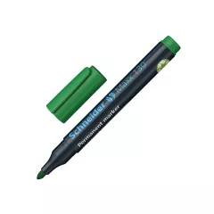 МАРКЕР ПЕРМАНЕНТЕН ОБЪЛ МАХХ 130 3ММ ЗЕЛЕН SCHNEIDER_0