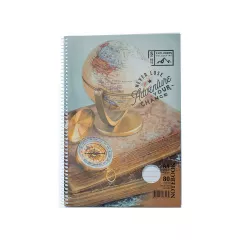 ТЕТРАДКА С ШИРОКИ РЕДОВЕ А4 80 ЛИСТА СЪС СПИРАЛА_0