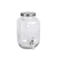 СТЪКЛЕН БУРКАН С КАНЕЛА 4 Л_0