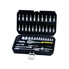 КОМПЛЕКТ ИНСТРУМЕНТИ 46 ЧАСТИ 1/4'' CR-V TMP/339203_0 КОМПЛЕКТ ИНСТРУМЕНТИ 46 ЧАСТИ 1/4'' CR-V TMP/339203_0