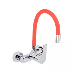 СМЕСИТЕЛ С ГЪВКАВ ЧУЧУР FALA FLEXIBLE ЧЕРВЕН 75672_0