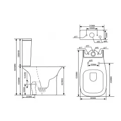 МОНОБЛОК HAZEL INTER CERAMIC ICC 6383P_1