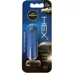 АРОМАТИЗАТОР HEX - СИН NEW CAR S62031_0