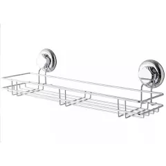 ДЪЛГА ЕТАЖЕРКА НА ВАКУУМ BESTLOCK BAT ХРОМ 4689_0