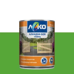 ЛЕКО АЛКИДНА БОЯ ГЛАНЦ RAL 6018 650МЛ_0