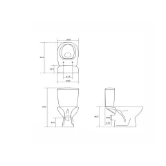 МОНОБЛОК ARTECO CERSANIT K667-069 ЗАДНО ОТТНИЧАНЕ_1