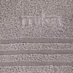 КЪРПА ЗА ЛИЦЕ MIKA EXCLUSIVE 50/90СМ. - СВЕТЛО СИВА_2