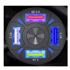 Универсално USB зарядно с 4 USB порта_2