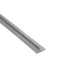 Т-ОБРАЗНА АЛУМУНИЕВА ЛАЙСНА - СРЕБРО, 20ММ/90СМ./  51202_0