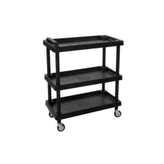 СТЕЛАЖ С КОЛЕЛА PVC 75*37.5*92, 3*40КГ./   175096_0